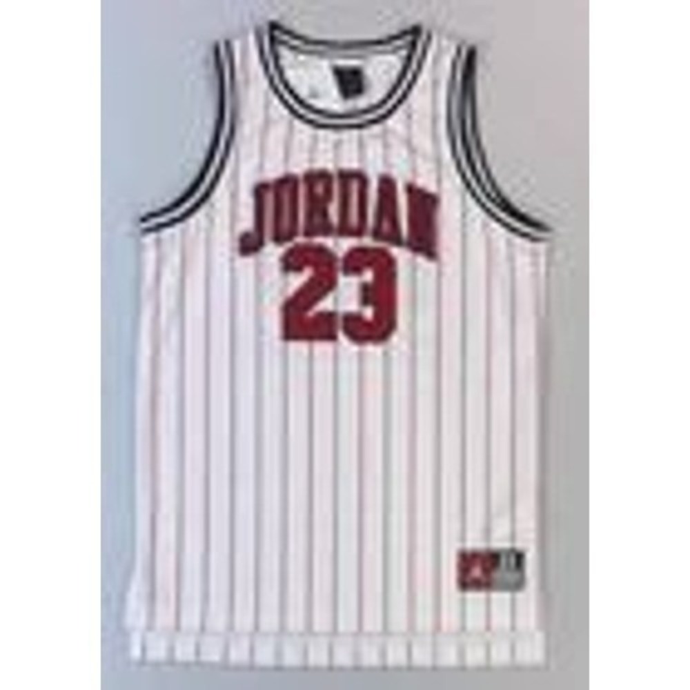 Kids Jordan 23 Basketball Jersey White Red Athletic Sportswear Size XL‎ NWT